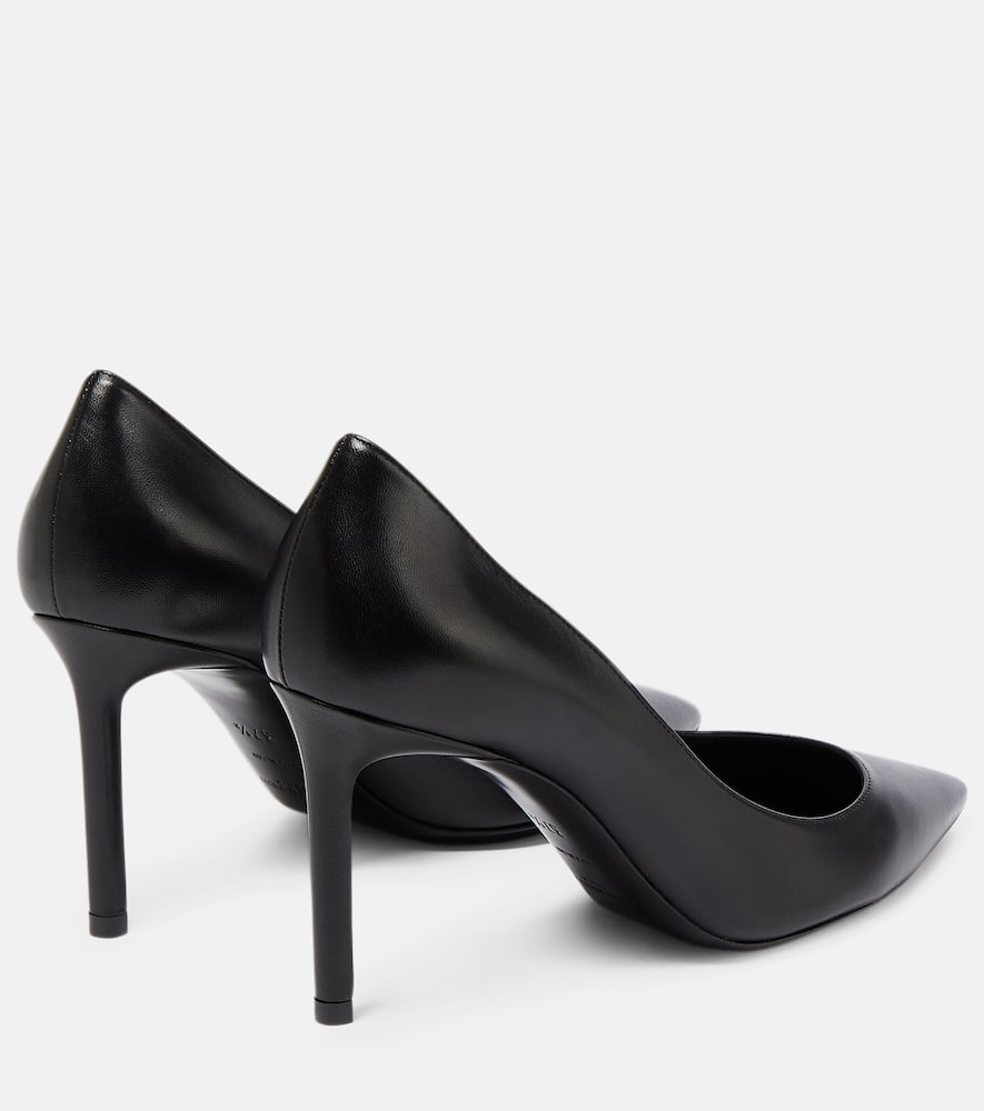 Saint Laurent Anja 85 leather pumps