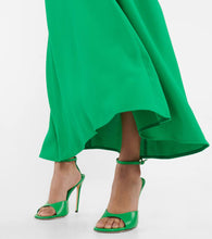 Victoria Beckham V-neck crêpe midi dress