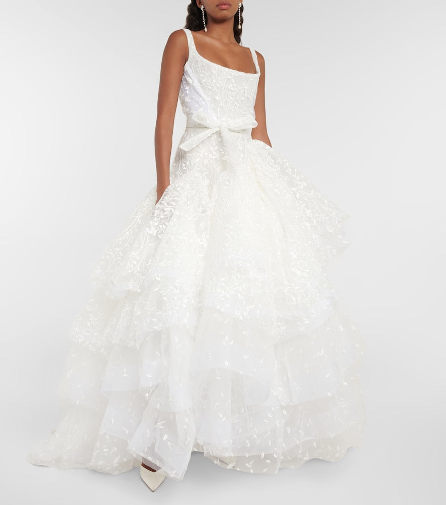 Vivienne Westwood Bridal Princess embroidered gown