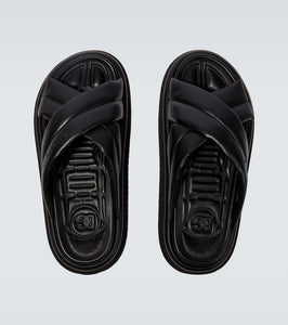 Dolce&Gabbana Padded crossover slides
