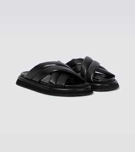 Dolce&Gabbana Padded crossover slides