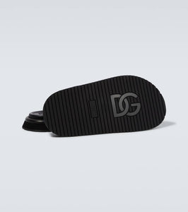 Dolce&Gabbana Padded crossover slides
