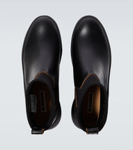 Jil Sander Leather Chelsea boots