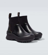 Jil Sander Leather Chelsea boots