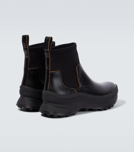 Jil Sander Leather Chelsea boots
