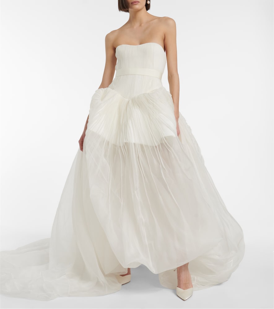 Danielle Frankel Bridal Emory silk organza gown