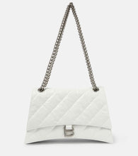 Balenciaga Downtown Small leather shoulder bag. Shop Balenciaga Shoulder Bags for women now.