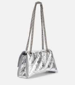 Balenciaga Crush Small leather shoulder bag