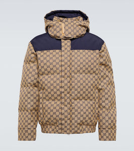 Gucci GG canvas down jacket