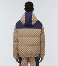 Gucci GG canvas down jacket