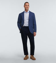 Brunello Cucinelli Single-breasted linen blazer