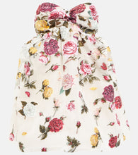 Oscar de la Renta Floral fil coup√É¬© minidress