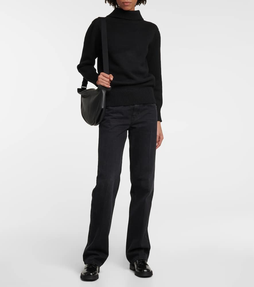 The Row Ranger patent leather ankle boots