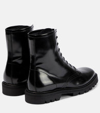 The Row Ranger patent leather ankle boots