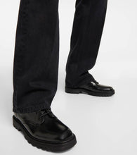 The Row Ranger patent leather ankle boots
