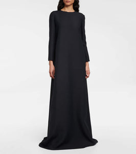 The Row Stefos wool and silk gown
