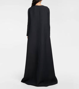 The Row Stefos wool and silk gown