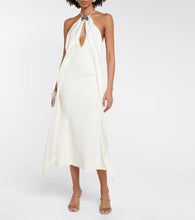 David Koma Halterneck midi dress
