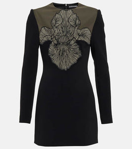 David Koma Macramé-detail minidress
