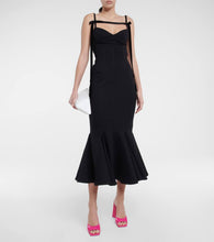 The Attico Beath jersey midi dress