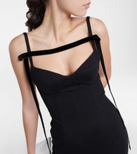 The Attico Beath jersey midi dress