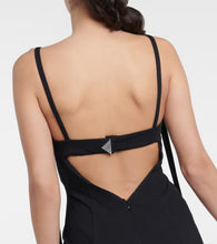 The Attico Beath jersey midi dress