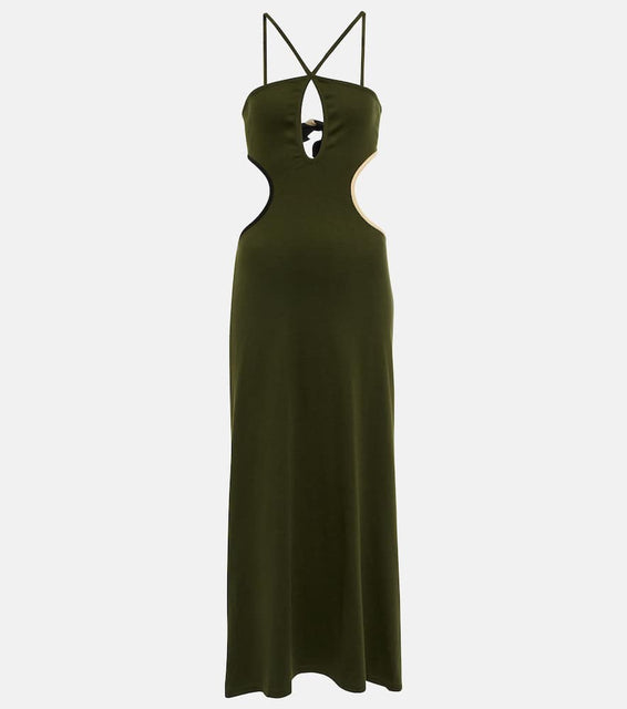 Johanna Ortiz Cutout maxi dress