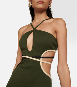 Johanna Ortiz Cutout maxi dress
