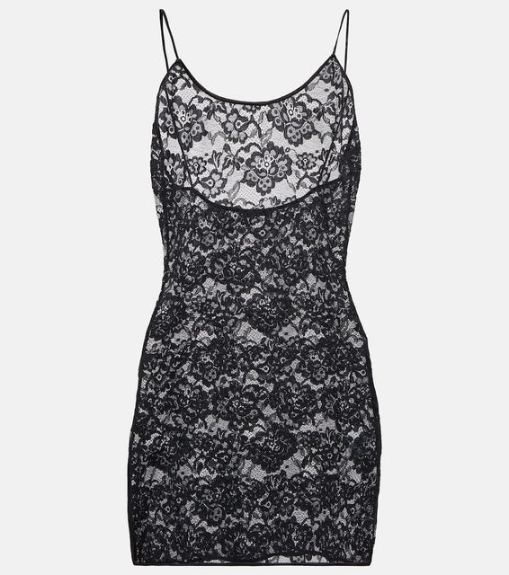 Oseree Lace minidress