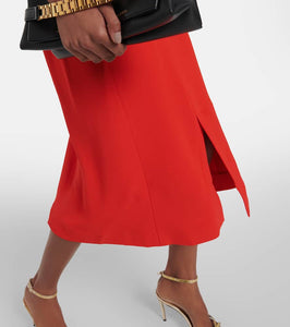 Victoria Beckham Off-shoulder cady midi dress