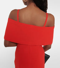 Victoria Beckham Off-shoulder cady midi dress