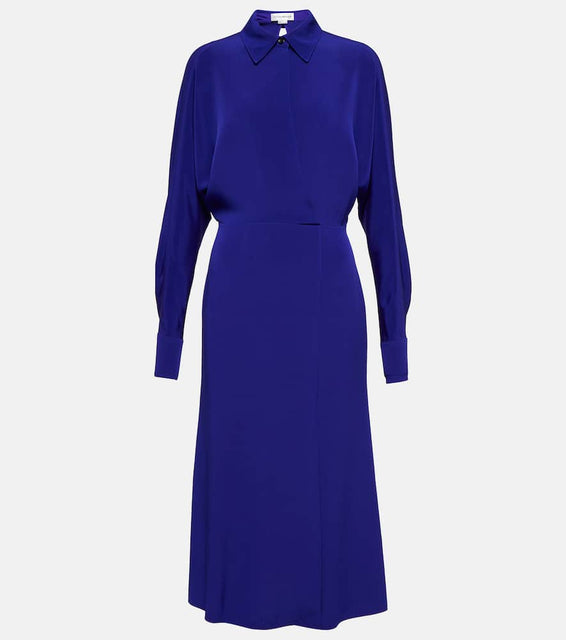 Victoria Beckham Wrap cady midi dress