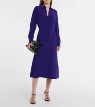 Victoria Beckham Wrap cady midi dress