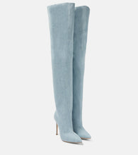 Paris Texas Denim over-the-knee boots