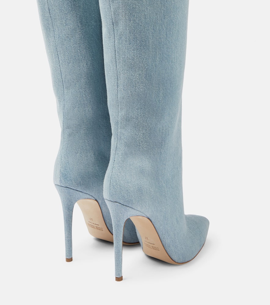 Paris Texas Denim over-the-knee boots