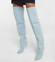 Paris Texas Denim over-the-knee boots