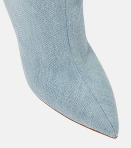 Paris Texas Denim over-the-knee boots