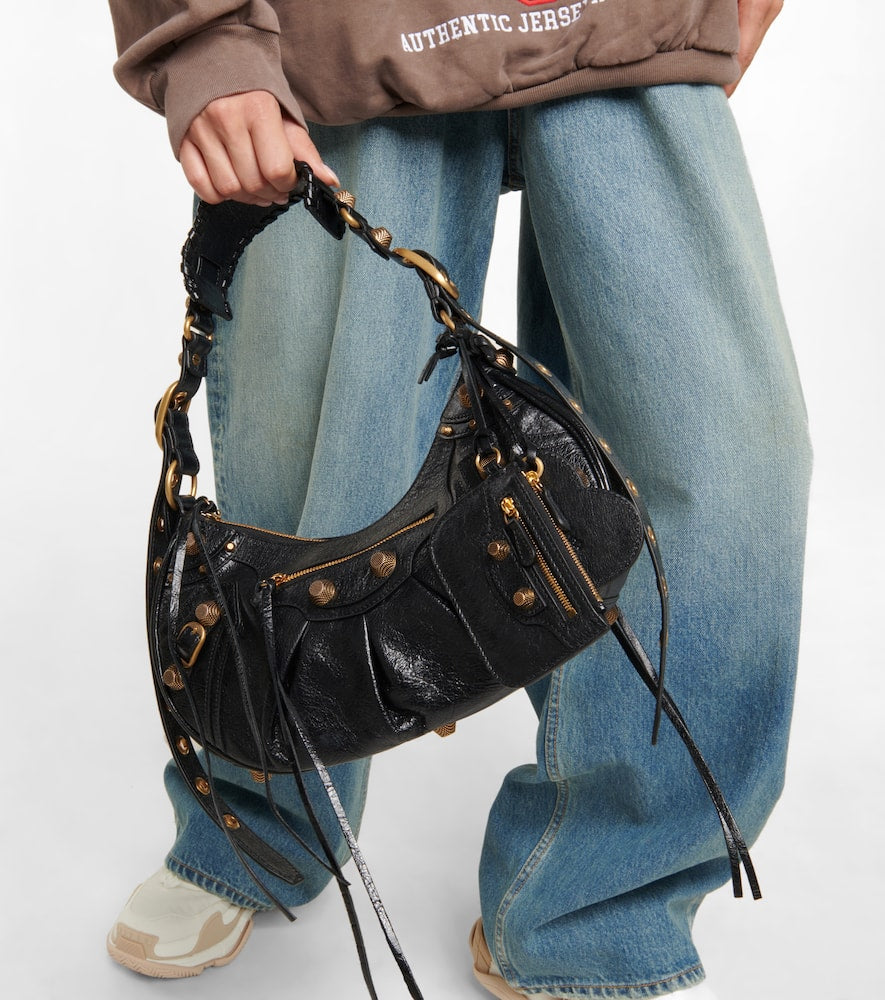 Balenciaga Le Cagole Small leather shoulder bag