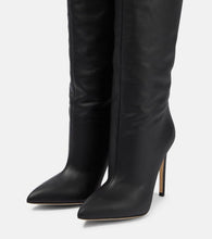 Paris Texas Fringed leather over-the-knee boots