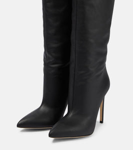 Paris Texas Fringed leather over-the-knee boots