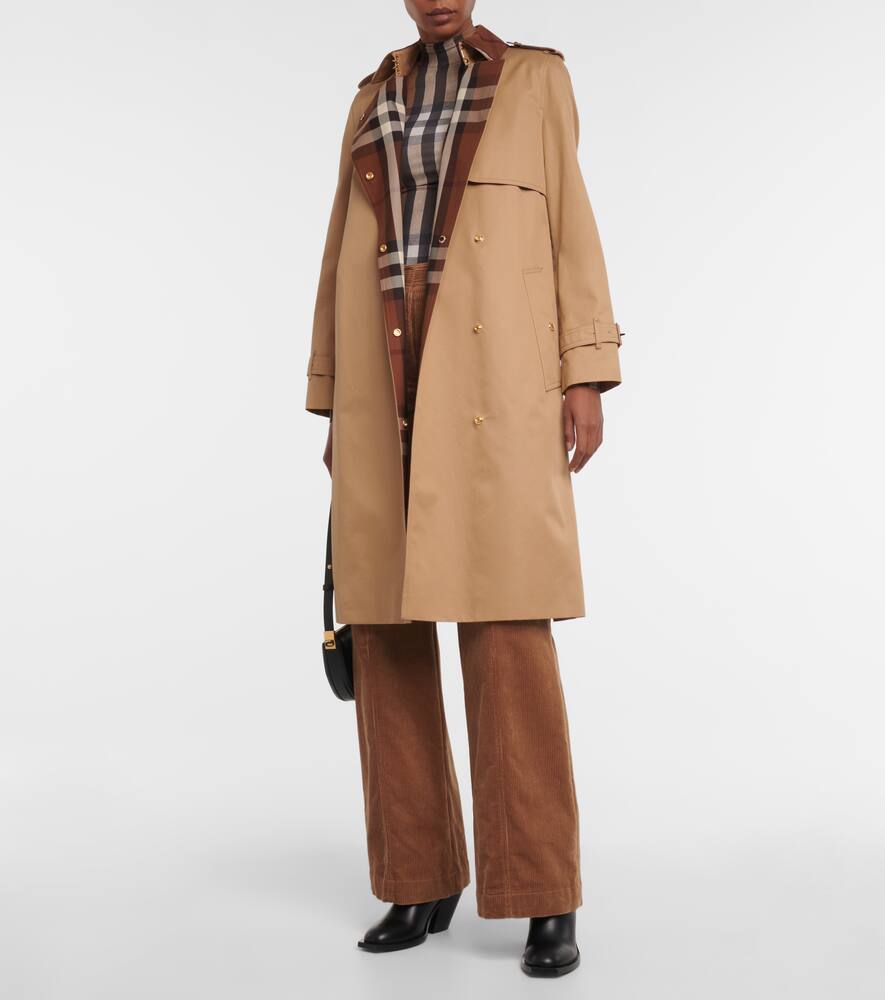 Burberry Vintage Check leather ankle boots