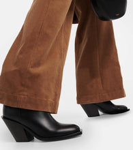 Burberry Vintage Check leather ankle boots