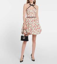 Carolina Herrera Printed cotton-blend minidress