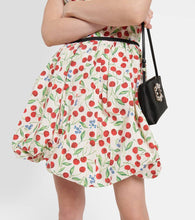 Carolina Herrera Printed cotton-blend minidress