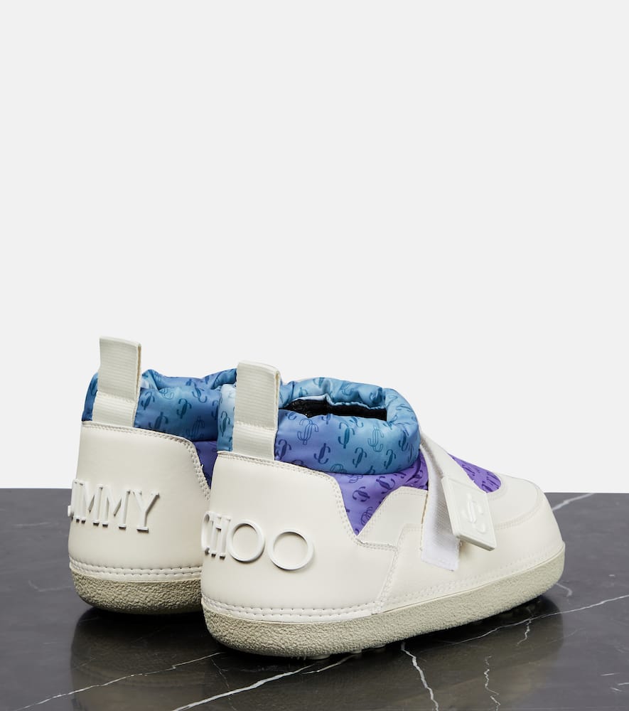 Jimmy Choo Yuko Flat ankle snow boots