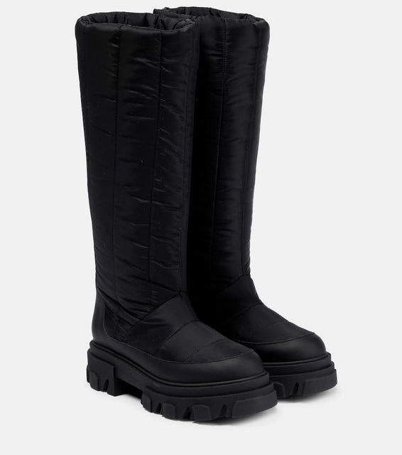 Gia Borghini Gia 19 fabric knee-high boots