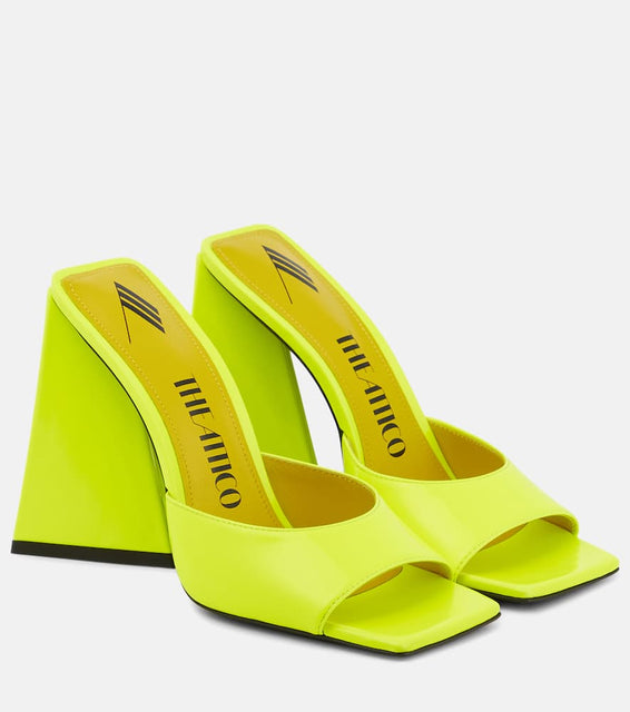 The Attico Devon patent faux leather sandals