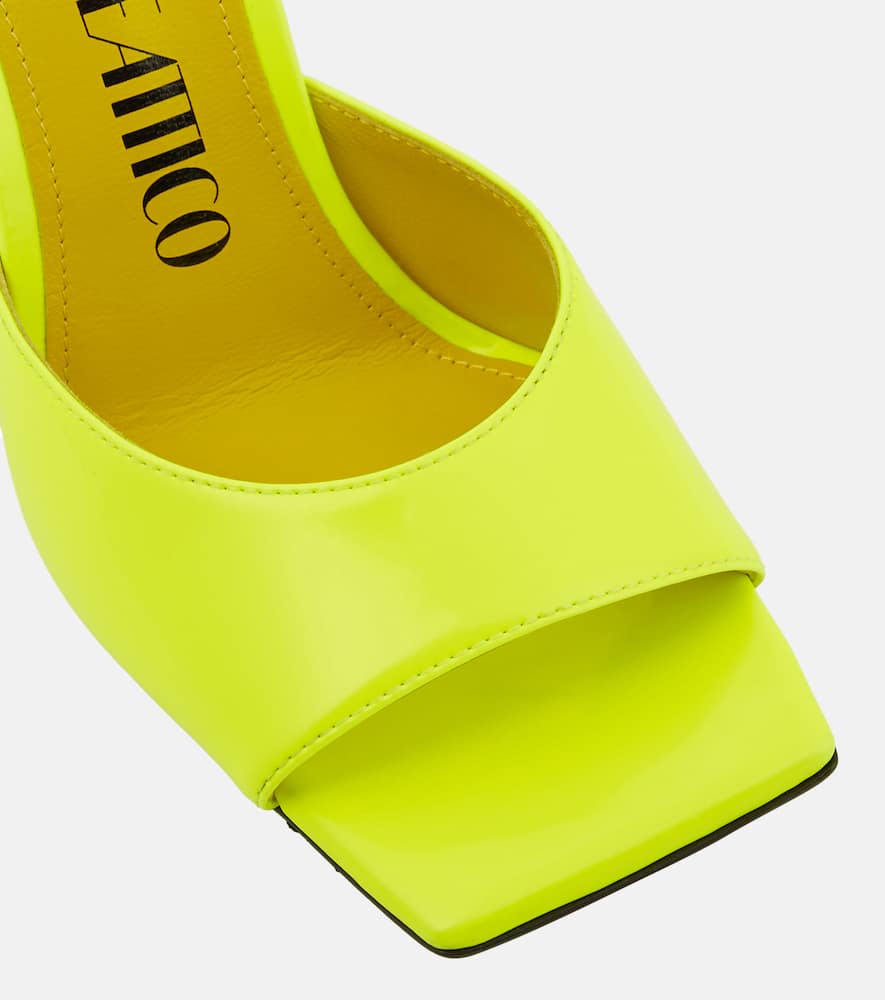 The Attico Devon patent faux leather sandals