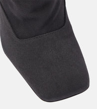 The Attico Sienna canvas knee-high boots