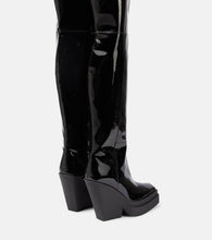 Gia Borghini Gia 31 patent leather over-the-knee boots